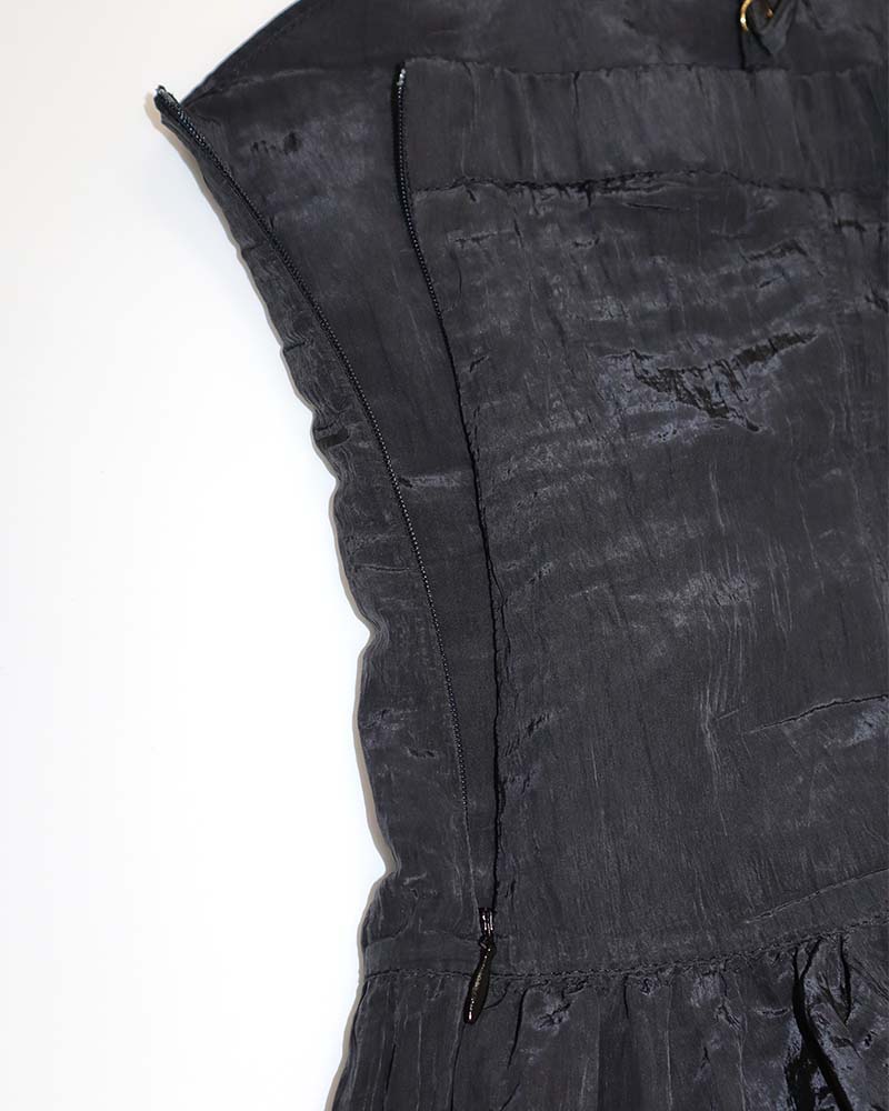 ワッシャーフレアキャミワンピース