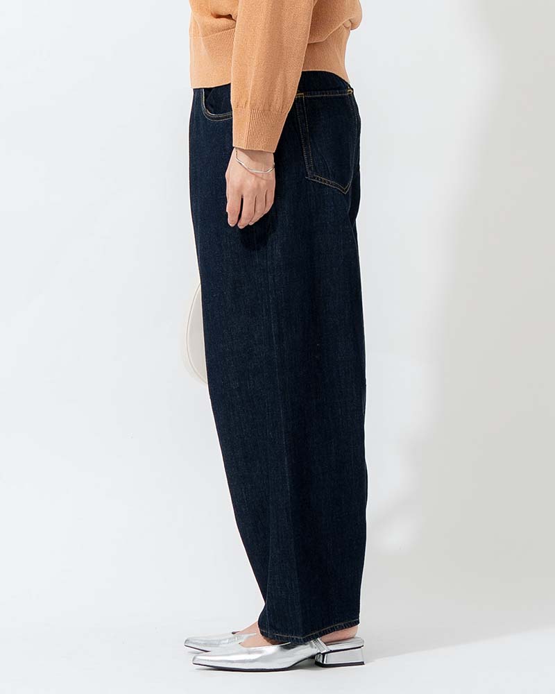 ライトオンスデニムカーブラインパンツ