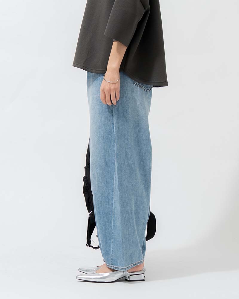 ライトオンスデニムカーブラインパンツ