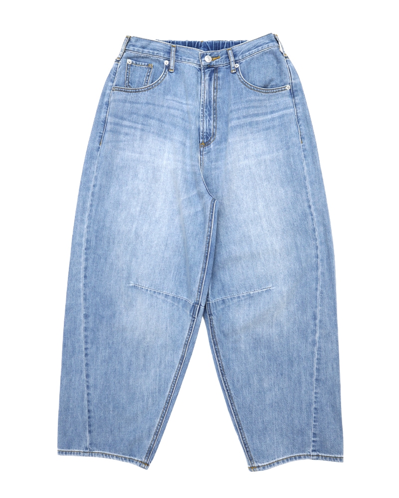 ライトオンスデニムカーブラインパンツ