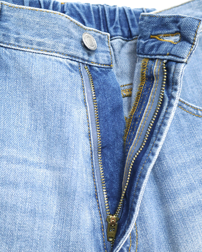 ライトオンスデニムカーブラインパンツ