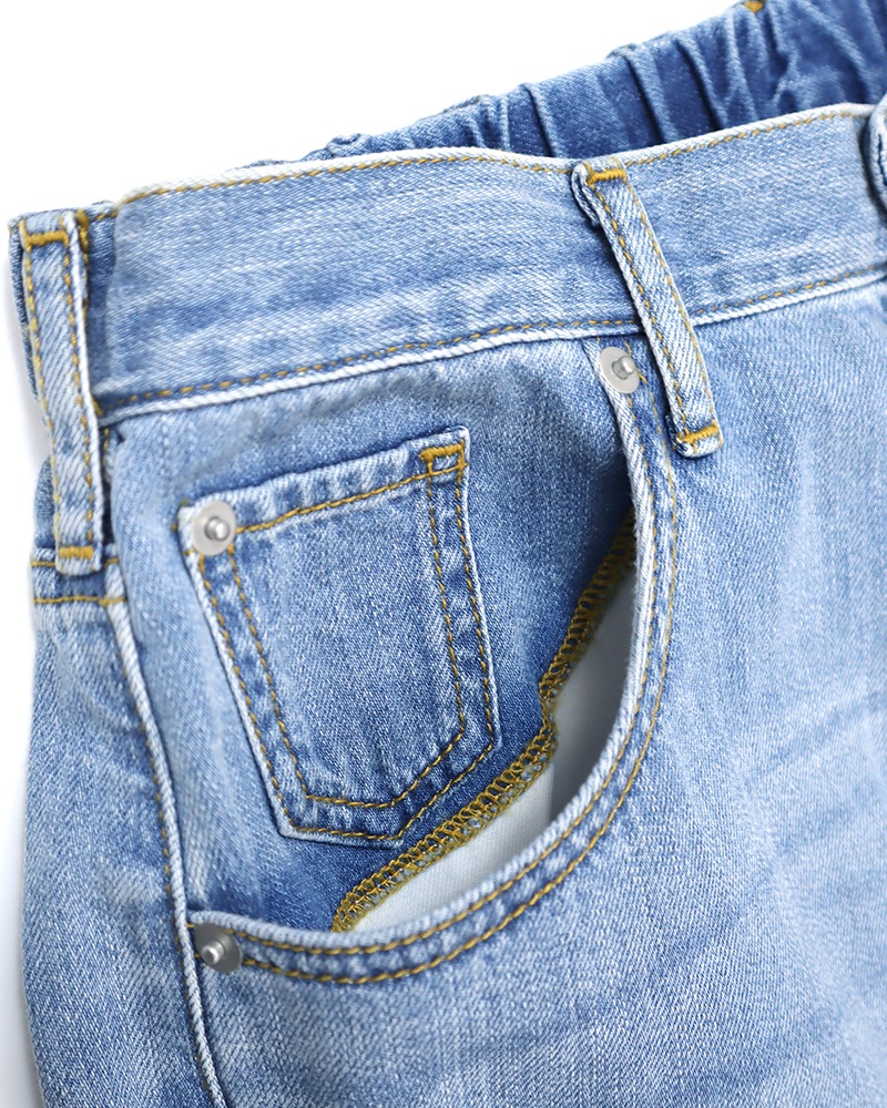 ライトオンスデニムカーブラインパンツ