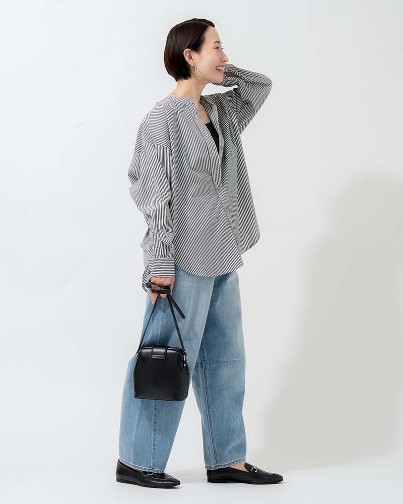 ライトオンスデニムカーブラインパンツ