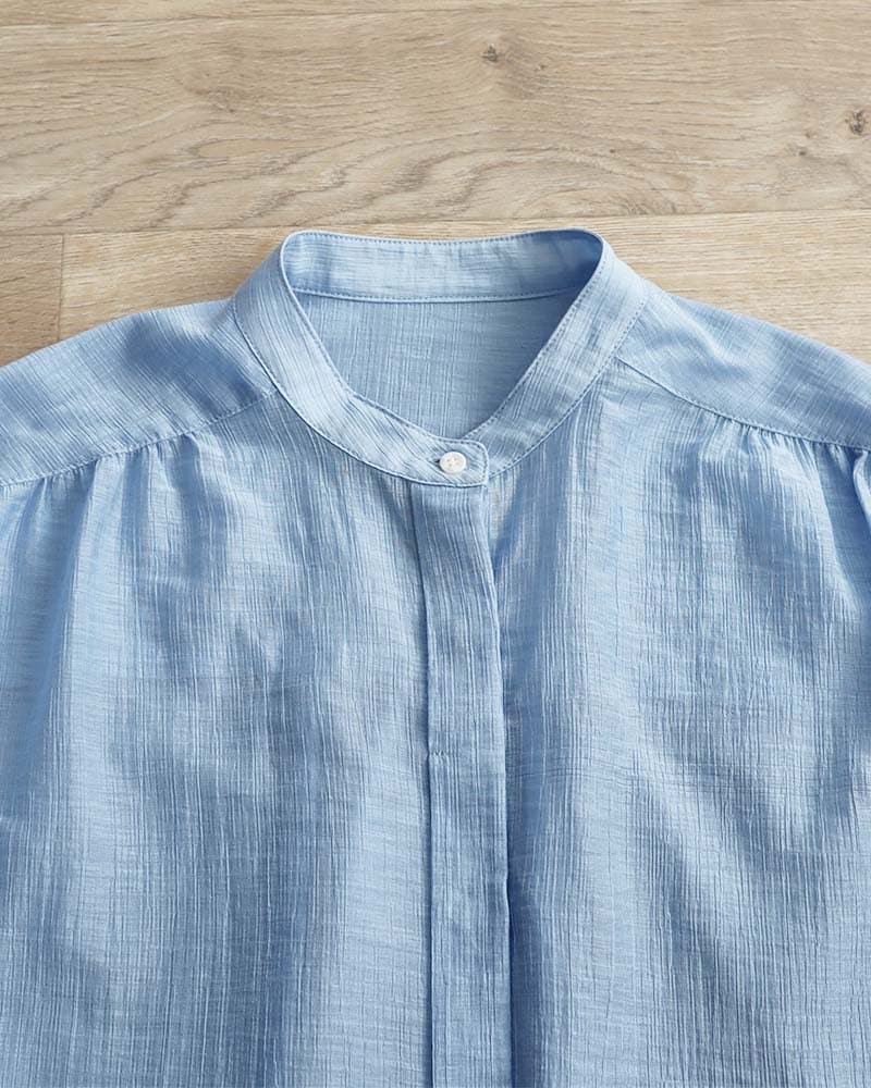 フランス素材シアーシャツ2WAYチュニック