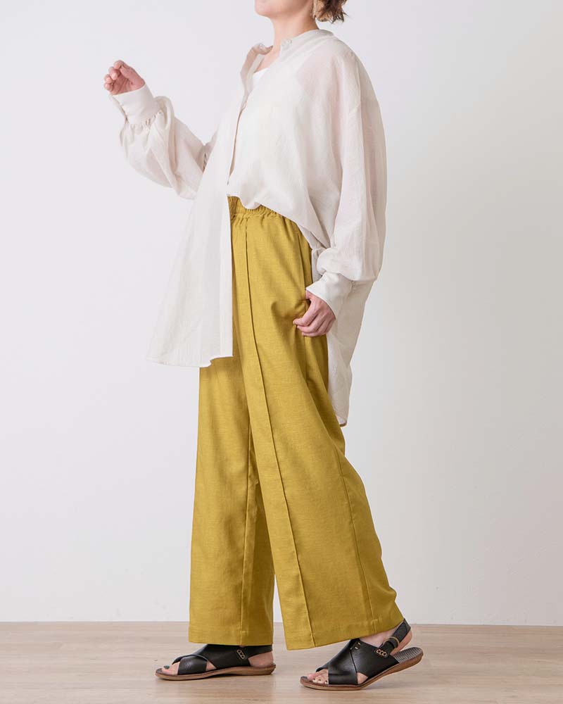 フランス素材シアーシャツ2WAYチュニック