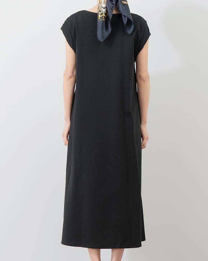 エグゼクティブジャージータックスリーブワンピース