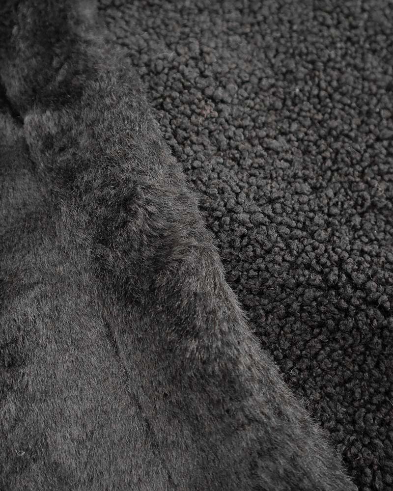 義志　ムートンコート パッチワークリバーシブルフェイクムートンコート | OUTER | 元町