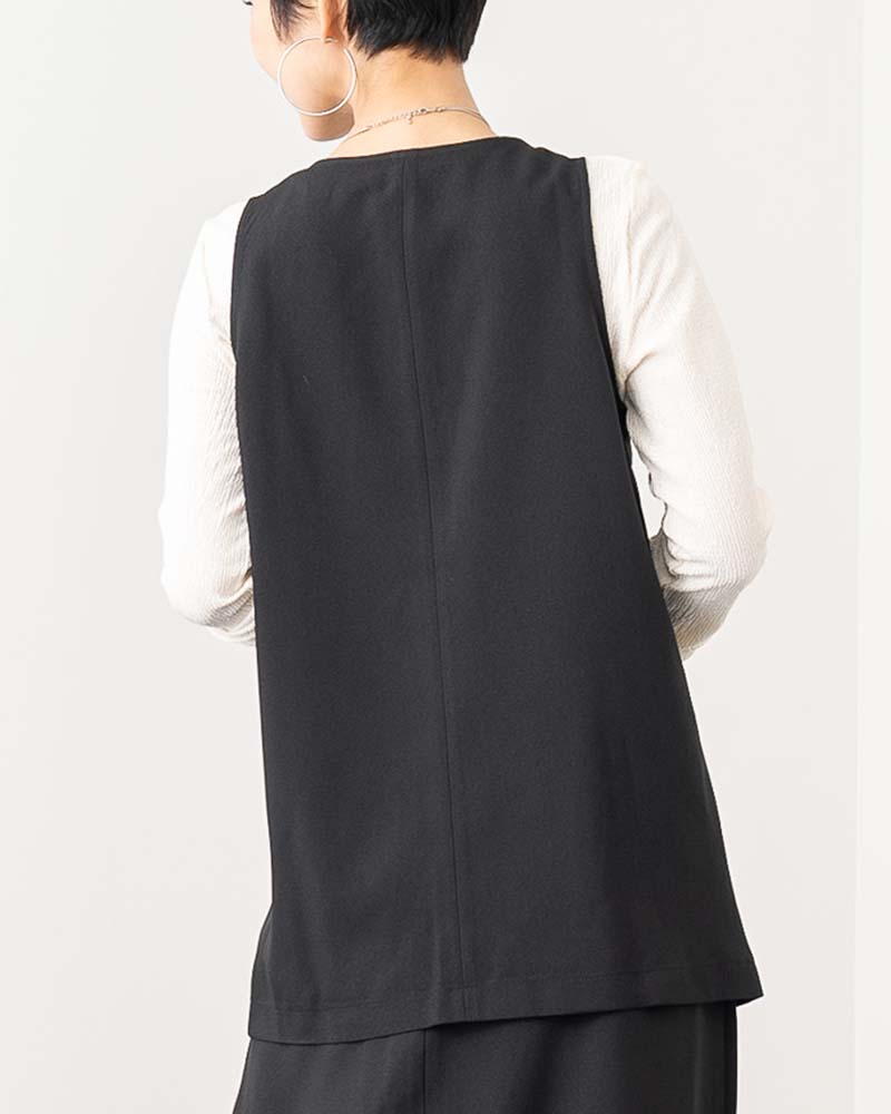 リネンタッチナローショルダージレ《セットアップ対応》