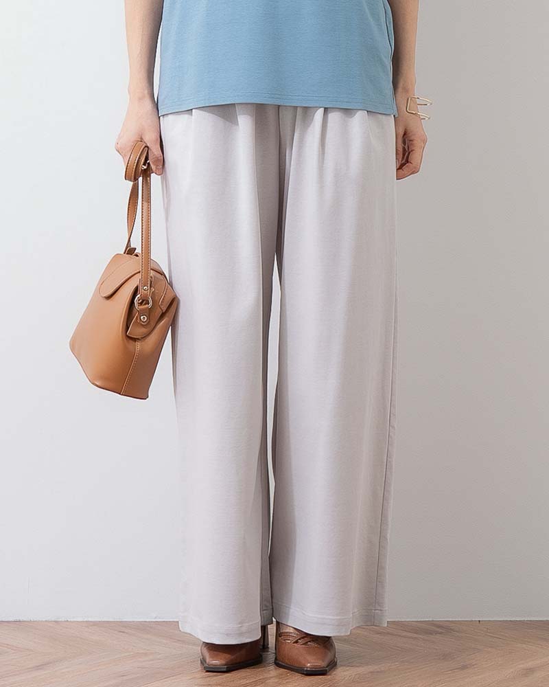 エグゼクティブジャージータック入りワイドパンツ《セットアップ対応》