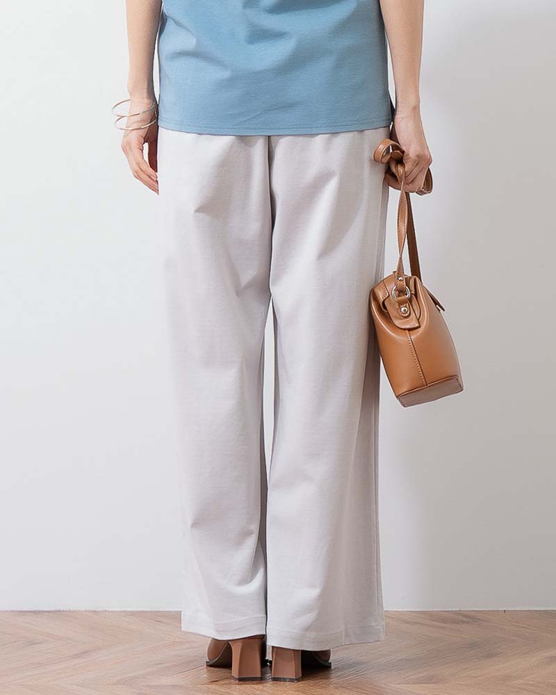 エグゼクティブジャージータック入りワイドパンツ《セットアップ対応》