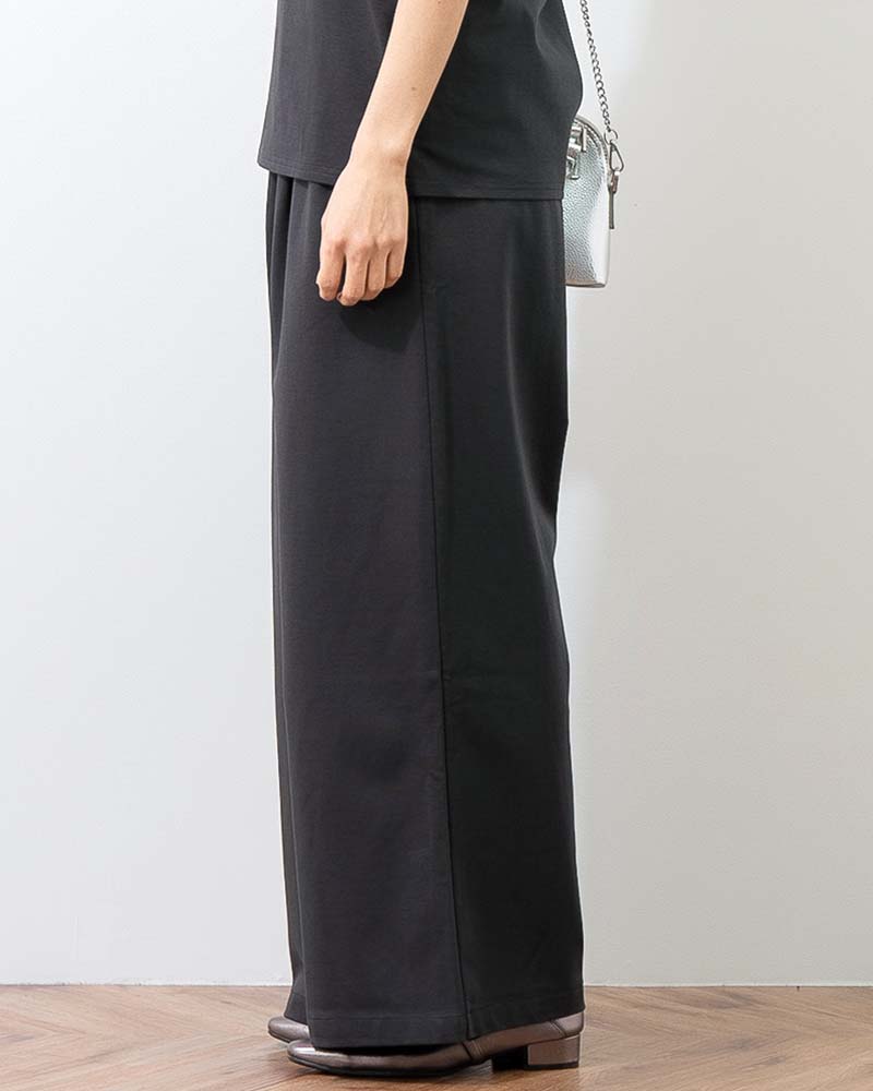 エグゼクティブジャージータック入りワイドパンツ《セットアップ対応》