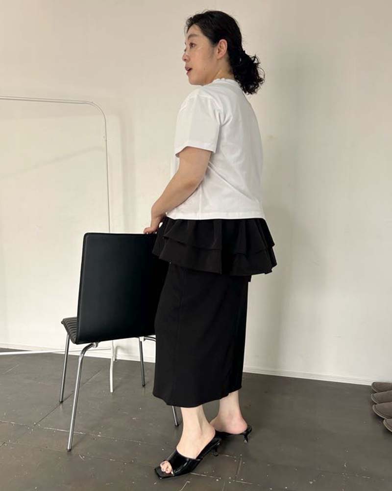 【otostyle】マルチウェイティアードフリルカラー