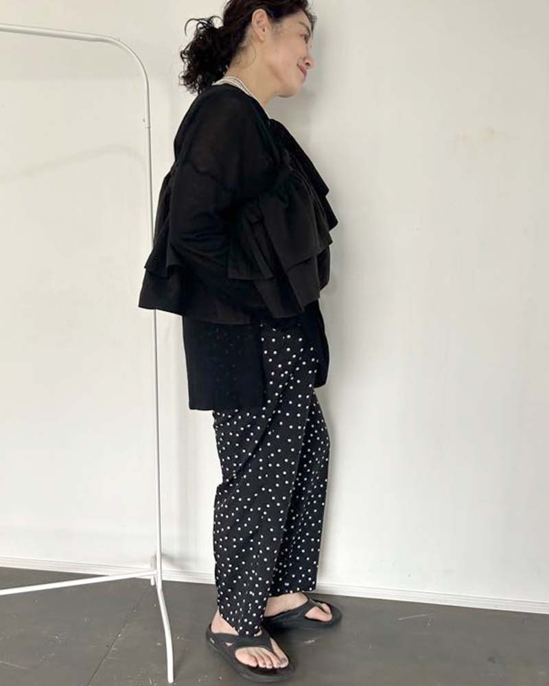 【otostyle】マルチウェイティアードフリルカラー