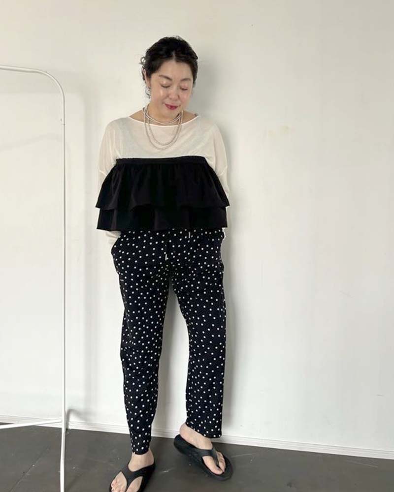 【otostyle】マルチウェイティアードフリルカラー