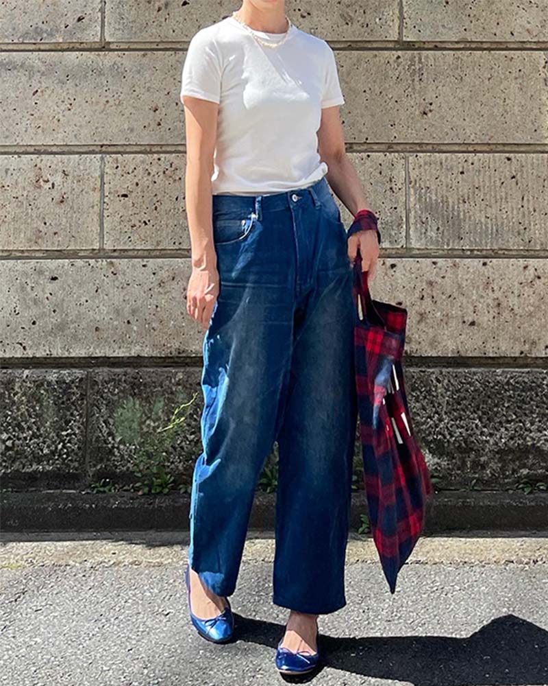 【Canaria Style】コンパクトクルーインナーカットソー