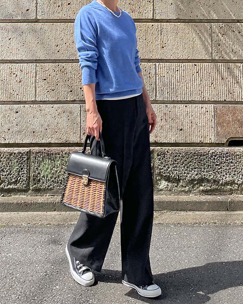 【Canaria Style】コンパクトクルーインナーカットソー