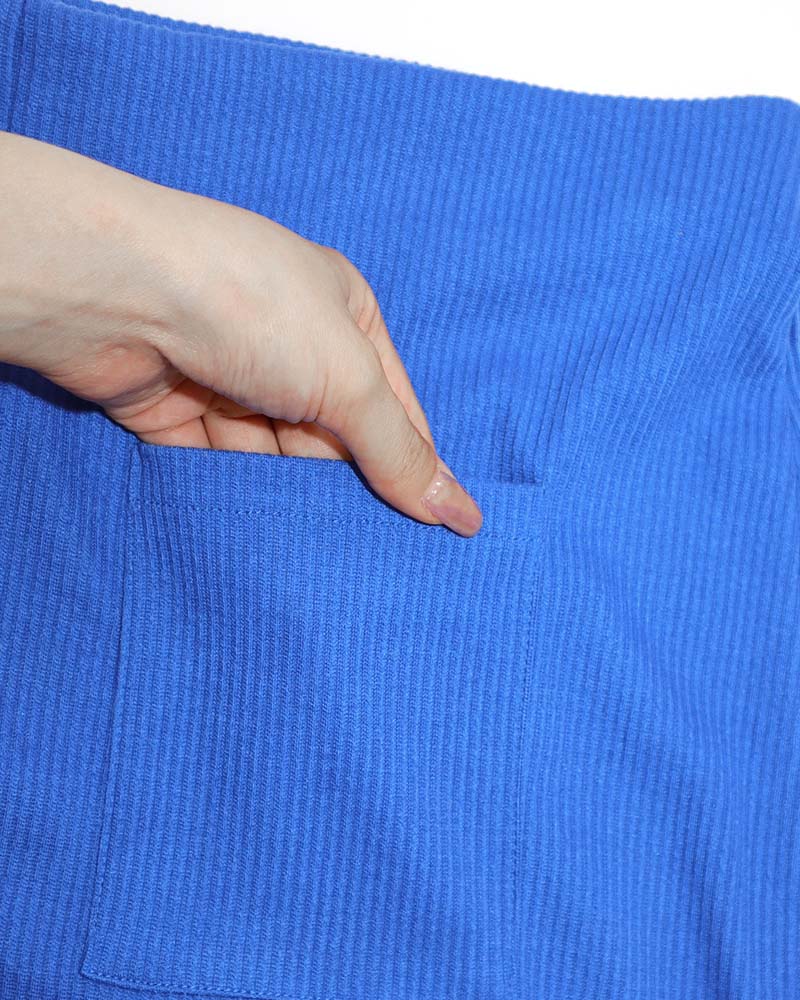 【otostyle】ストレッチリブIラインスカート