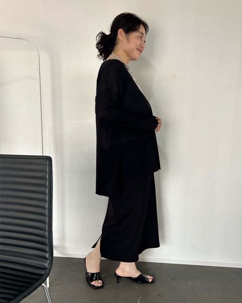 otostyle】ストレッチリブIラインスカート | BOTTOMS | 元町ゼラール