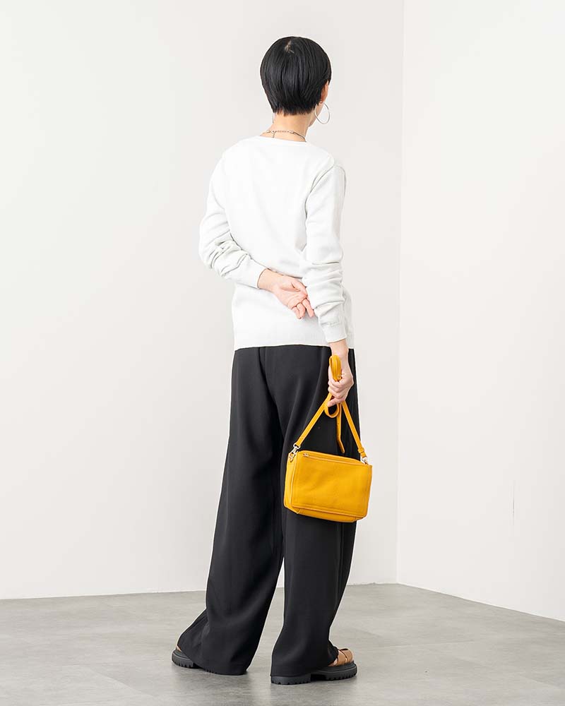 ラメ入りコンパクトニットカーディガン