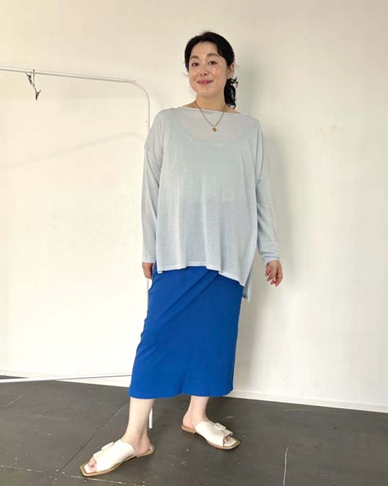 美品　セオリー　近年モデル　プルオーバー　サマーニット セール】 【サマーニット／ベーシック／ゆったり】Vネック