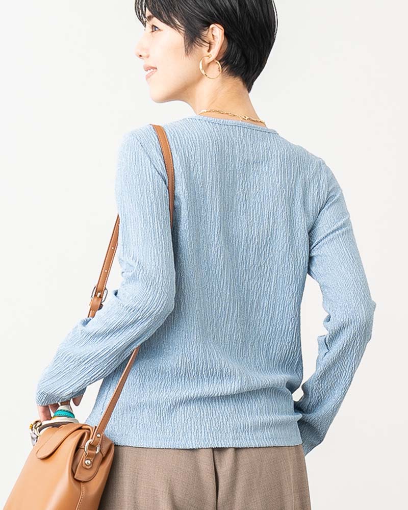 リップルシャイニープルオーバー