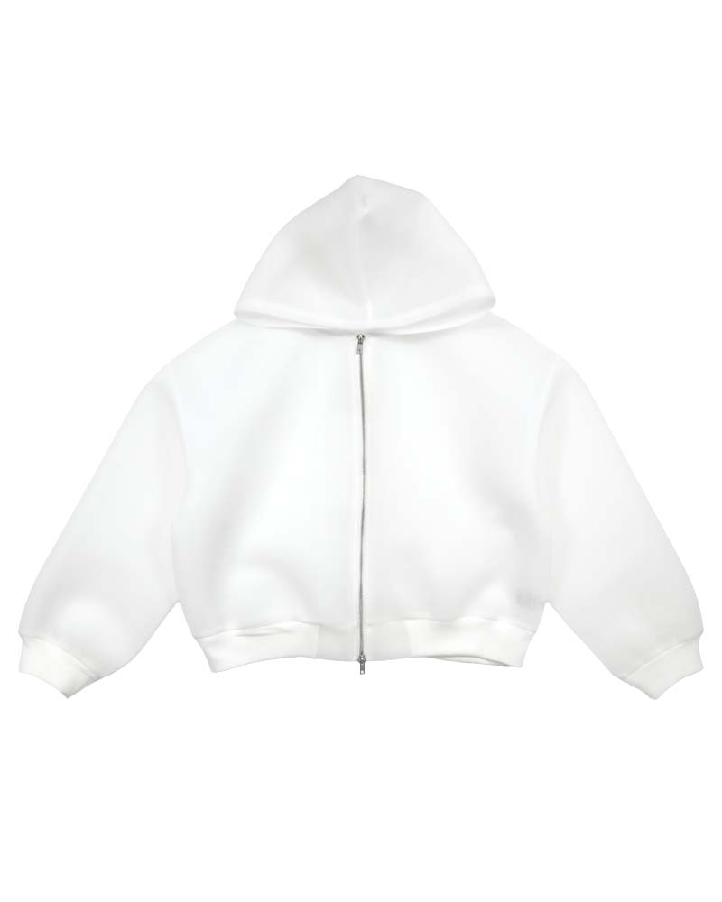 シアーダンボールフーディーブルゾン