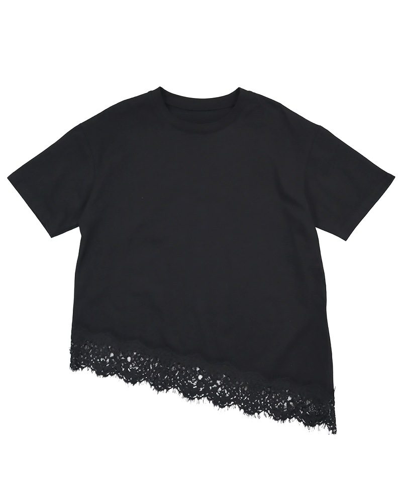 多少お値段交渉OK！　リトルスージー　アシンメトリーTシャツ little $uzie - リトルスージー アシンメトリーレイヤードトップス