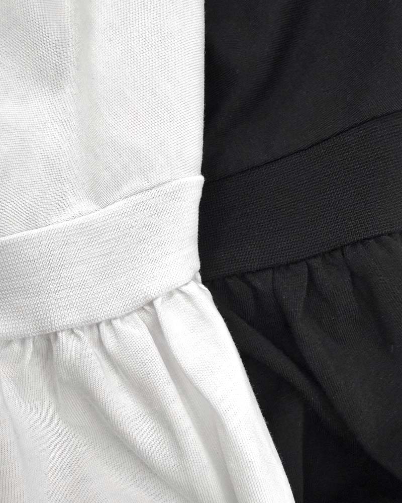 otostyle】ドロップショルダーワイドギャザースリーブプルオーバー
