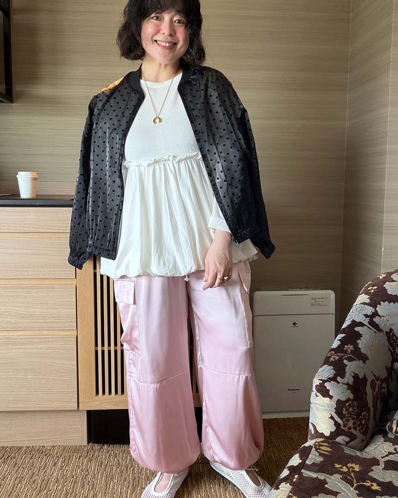 【otostyle】バルーンヘムペプラムプルオーバー