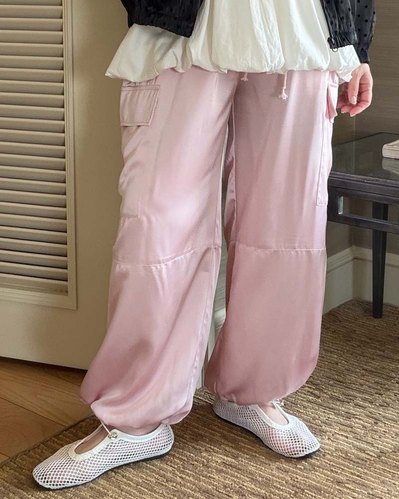 otostyle】マットサテンカーゴジョガーパンツ | BOTTOMS | 元町