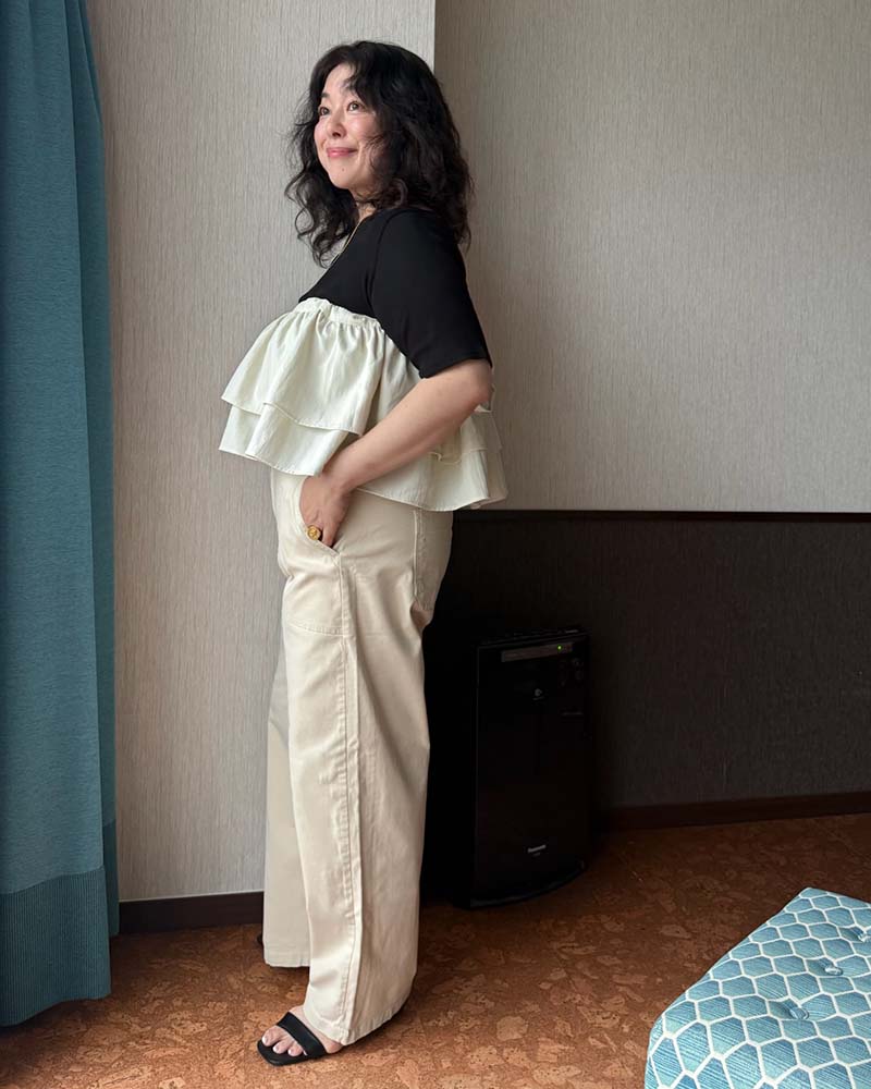 【otostyle】マルチウェイティアードフリルカラー②