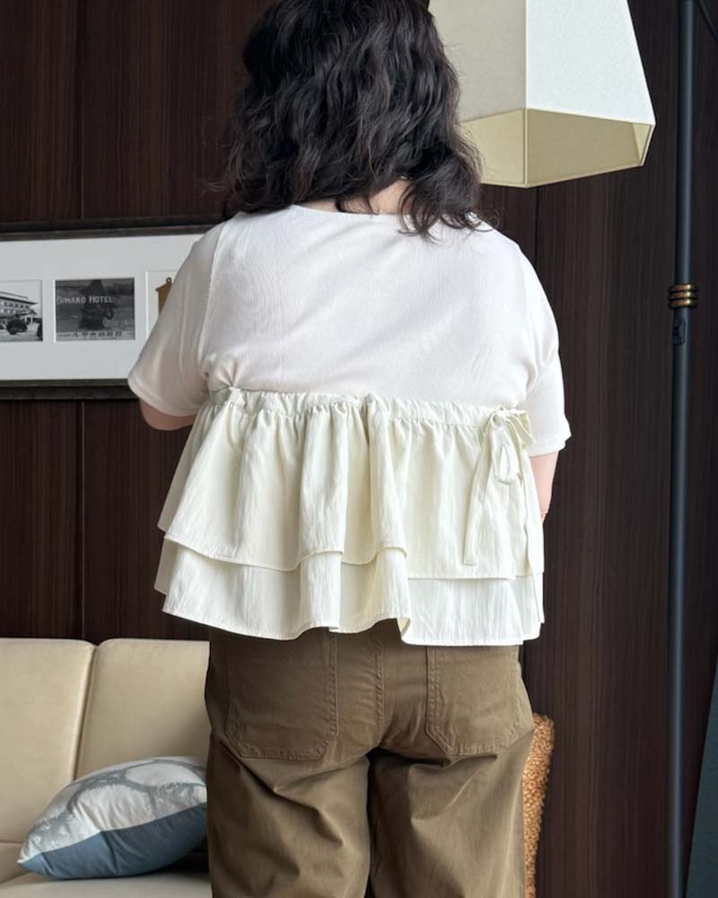 【otostyle】マルチウェイティアードフリルカラー②