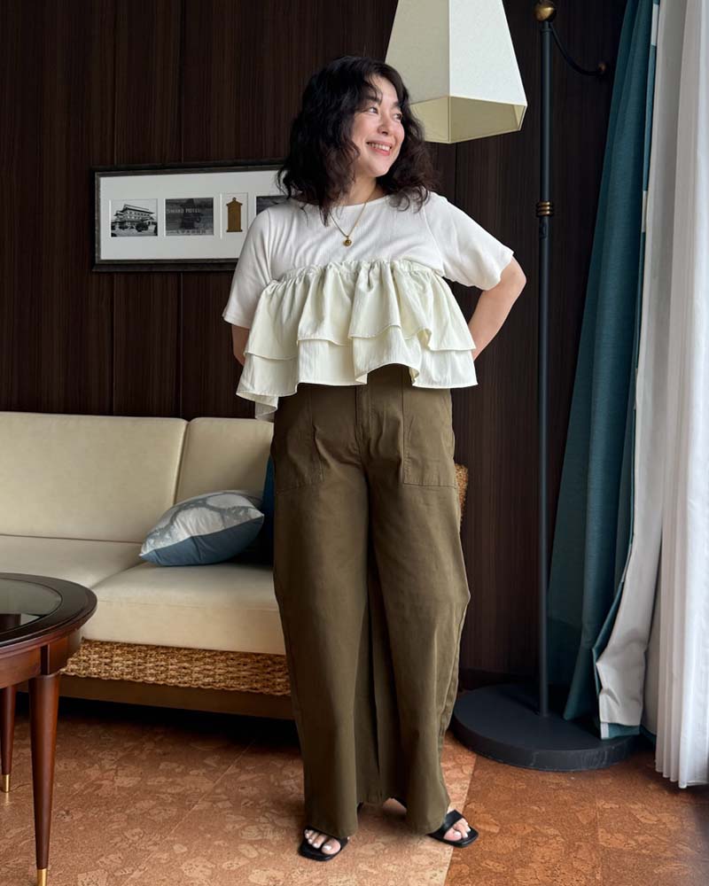 【otostyle】マルチウェイティアードフリルカラー②