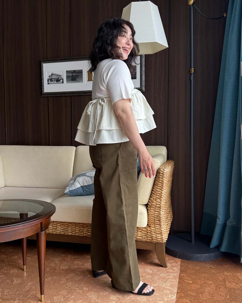 【otostyle】マルチウェイティアードフリルカラー②