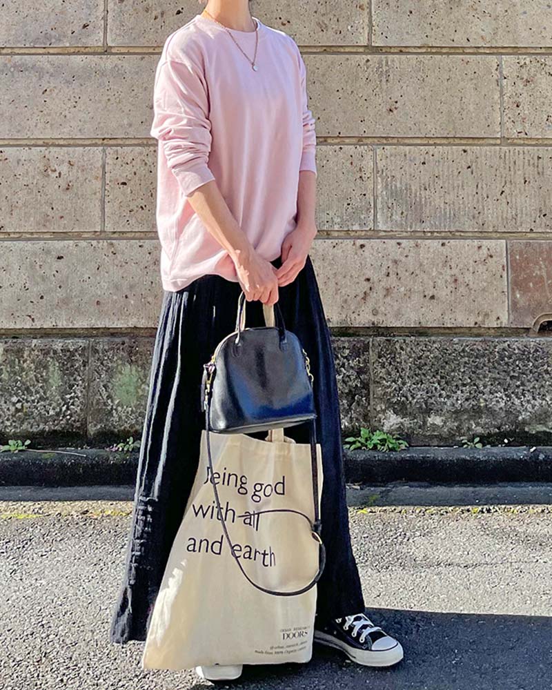 【Canaria Style】ミニ裏毛ラウンドプルオーバー②