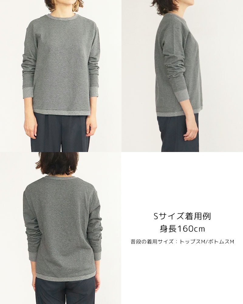 【Canaria Style】ミニ裏毛ラウンドプルオーバー②