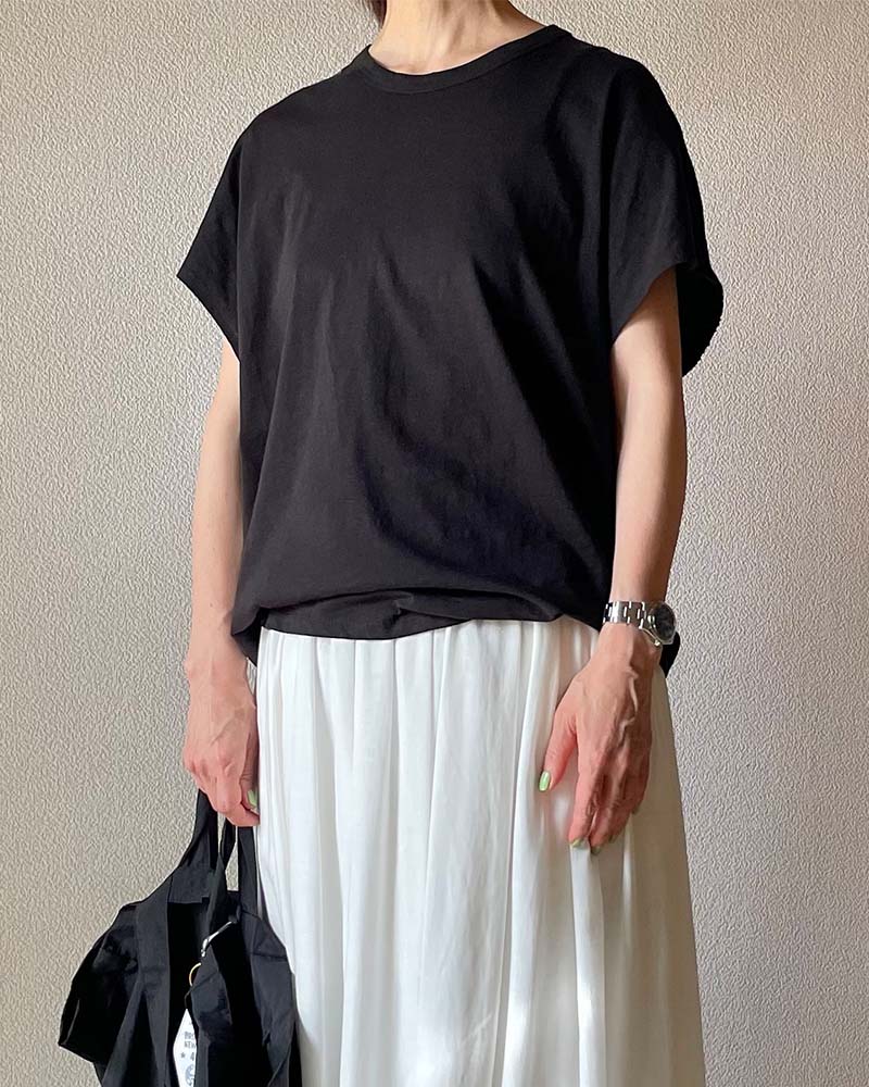 Canaria Style】スラブ天竺サイドタックフレンチプルオーバー | TOPS