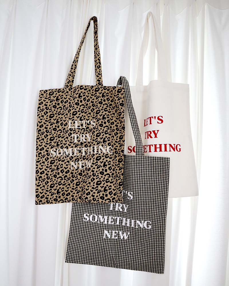 【Canaria Style】ロゴプリントトートバッグ