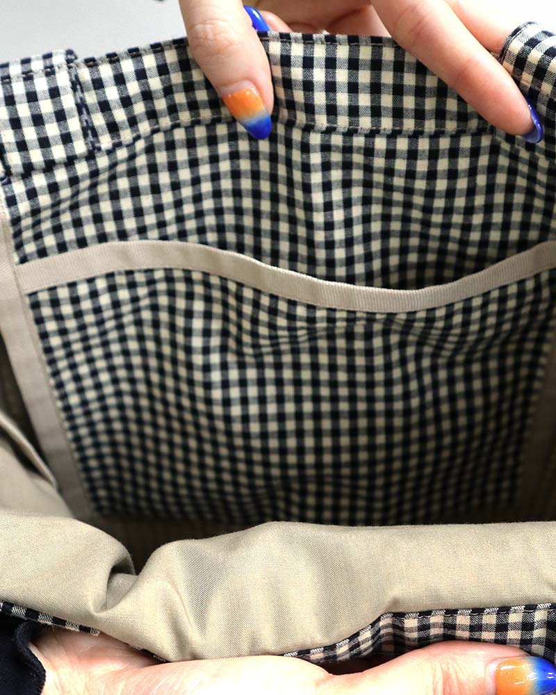 【Canaria Style】ロゴプリントトートバッグ