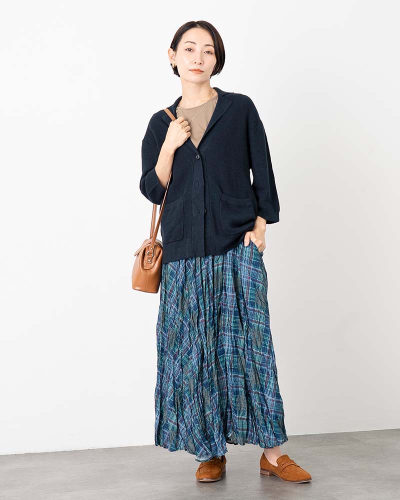 リネンコットンシルクライトテーラードジャケット