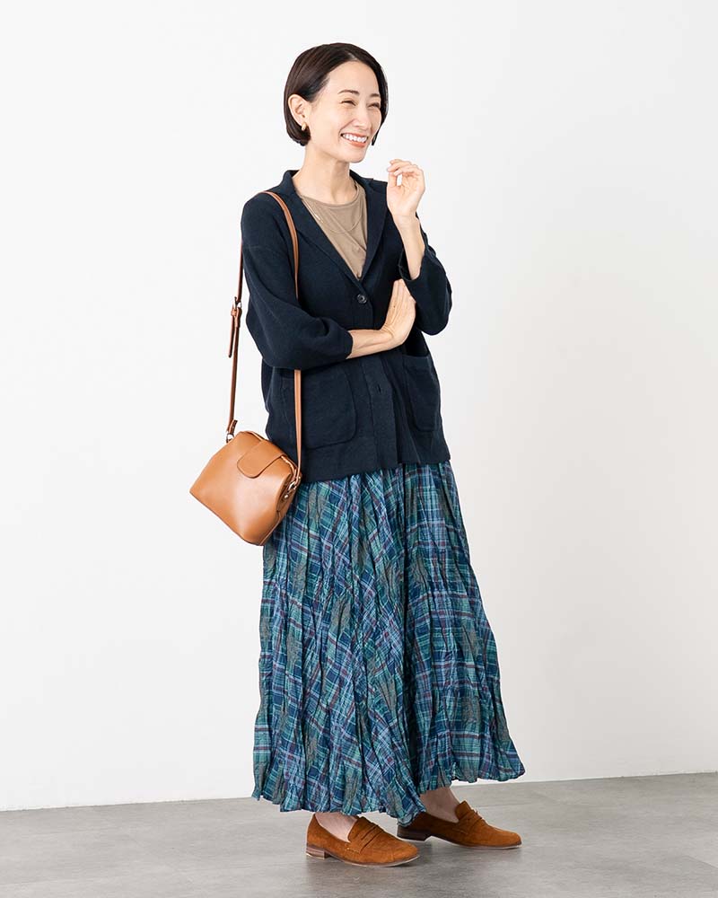 リネンコットンシルクライトテーラードジャケット