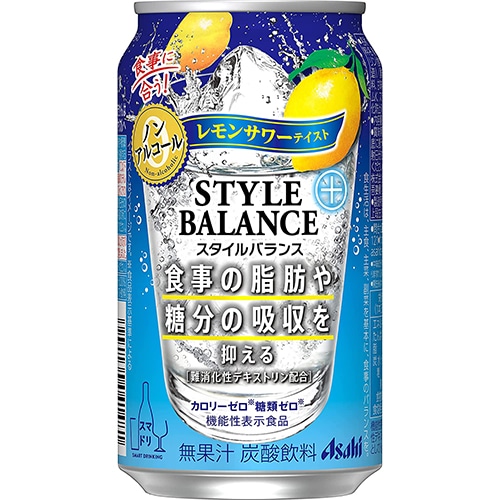 アサヒ スタイルバランス レモンサワーテイスト 350ml×48本 2ケース u-yu