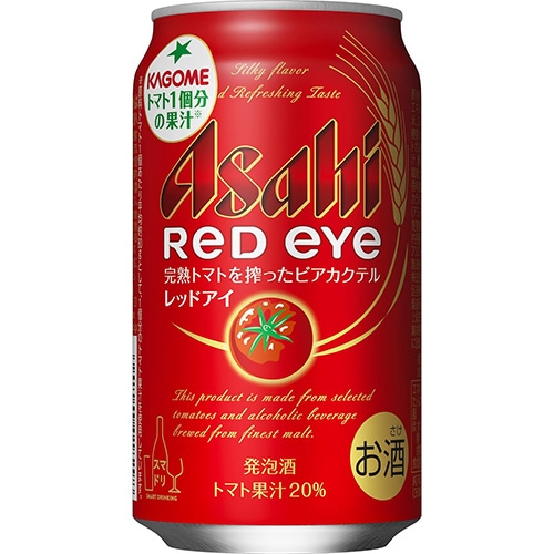 アサヒ レッドアイ 350ml×24本 1ケース 発泡酒 ビール類 u-sa