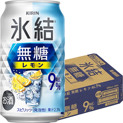 キリン 氷結 無糖 レモン 9％ 350ml×24本 1ケース u-sa