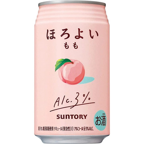 サントリー ほろよい もも 350ml×24本 1ケース チューハイ u-sa