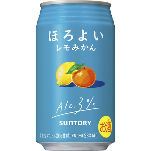 サントリー ほろよい レモみかん 350ml×24本 1ケース チューハイ u-sa