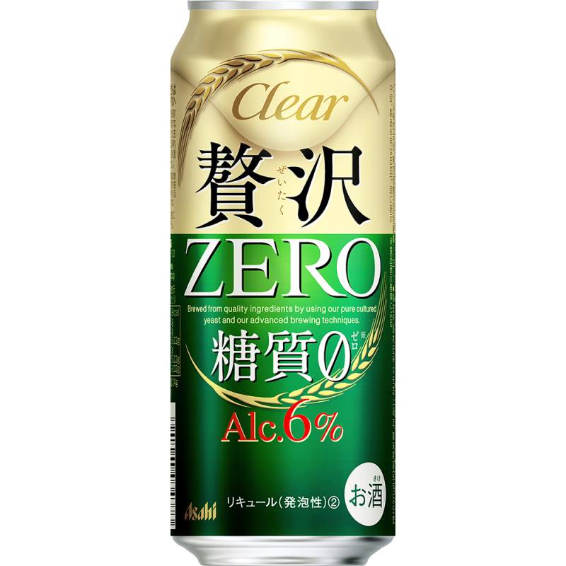 アサヒ クリアアサヒ 贅沢ゼロ 500ml×24本 1ケース 発泡酒 ビール類 u-yu