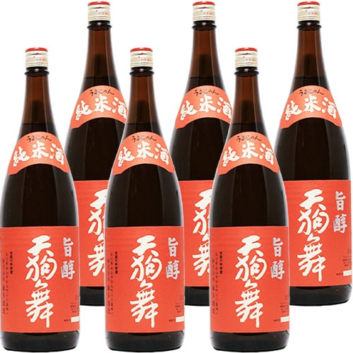 車多酒造 天狗舞 旨醇 純米酒 1.8L瓶 1800ml×6本 日本酒 石川 u-yu