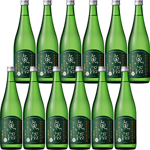 白瀧酒造 淡麗辛口 魚沼 純米 720ml×12本 新潟 u-yu