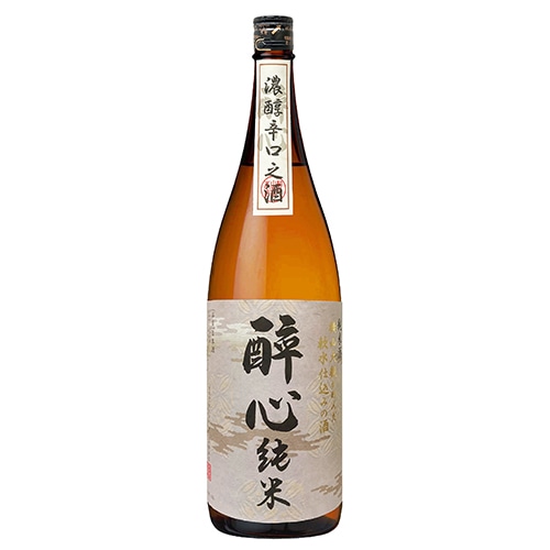 醉心山根本店 醉心 濃醇辛口 純米酒 1.8L 1800ml×6本 酔心 広島 u-yu